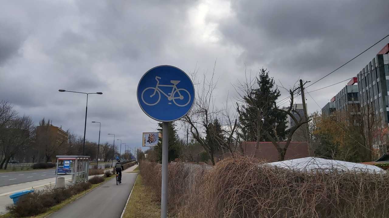 Znak C-13 droga dla rowerów